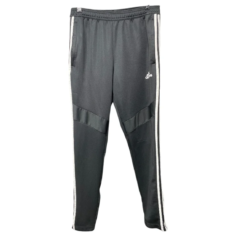 Athletic Pants By Adidas In Black, Size: M