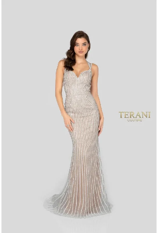 Terani Couture 1912P8225 Long Formal Prom Dress