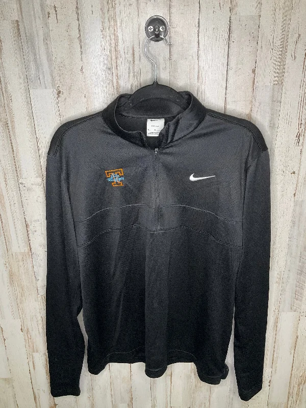 Black Athletic Sweatshirt Collar Nike, Size M