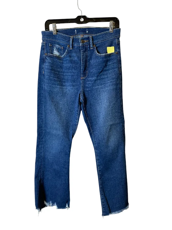 Jeans Cropped By Clothes Mentor In Blue, Size: 8