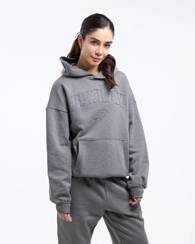 East Street Hoodie - Distressed Grey