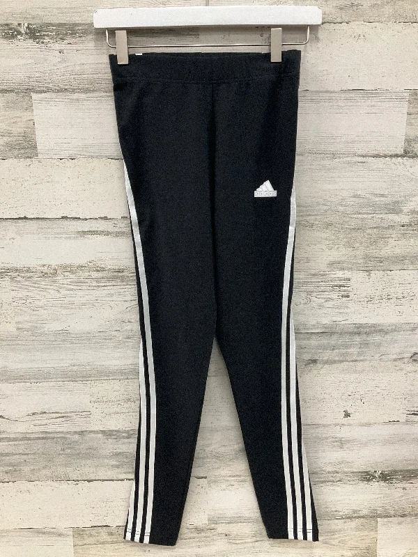 Athletic Leggings By Adidas In Black, Size: Xs