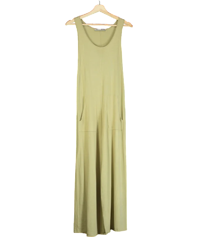 ZARA Olive Green Jumpsuit UK 6