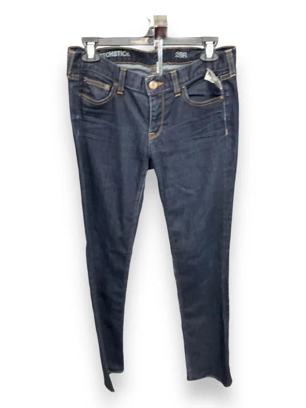 Jeans Straight By Clothes Mentor In Blue, Size: 6