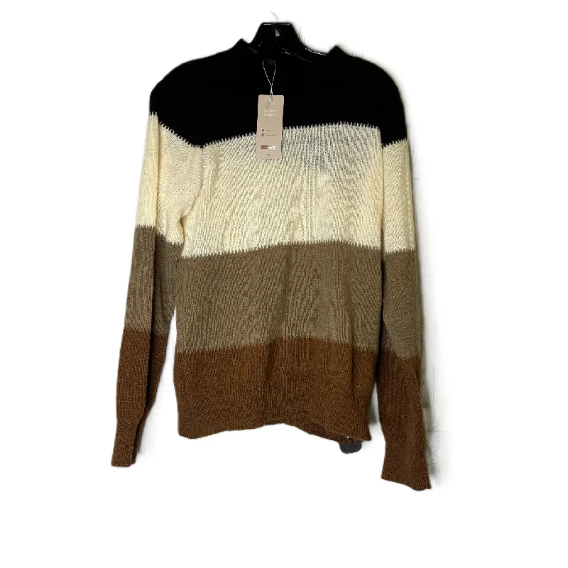 Sweater By Clothes Mentor In Black & Brown, Size: Xl