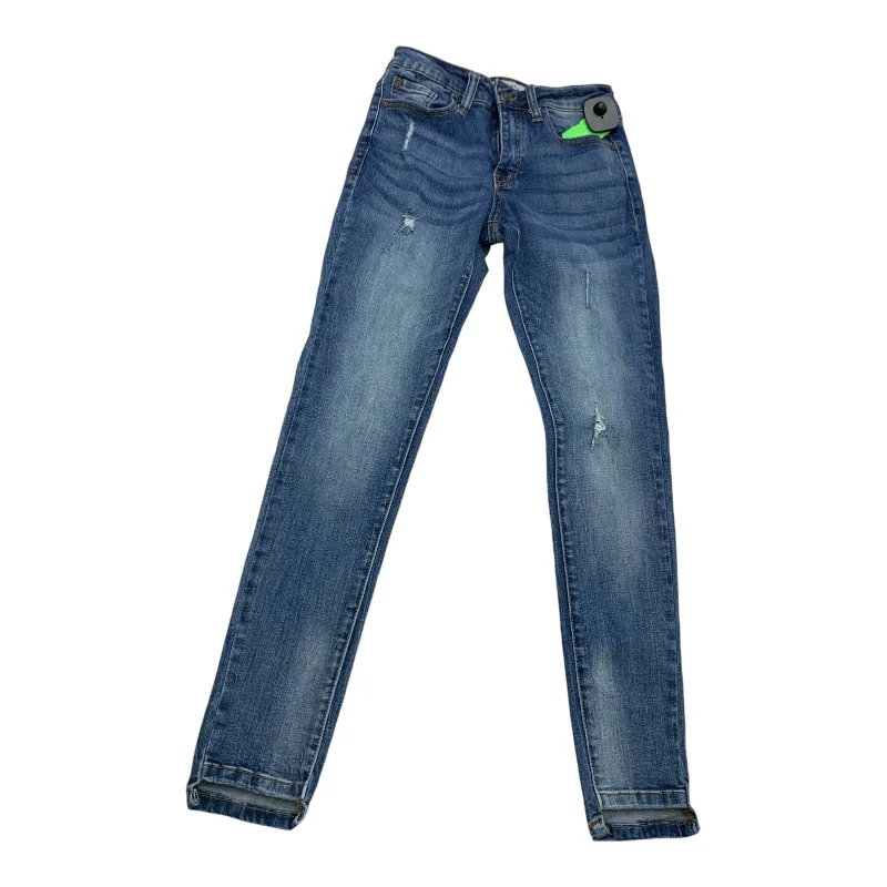 Jeans Skinny By Special A In Blue Denim, Size: 0