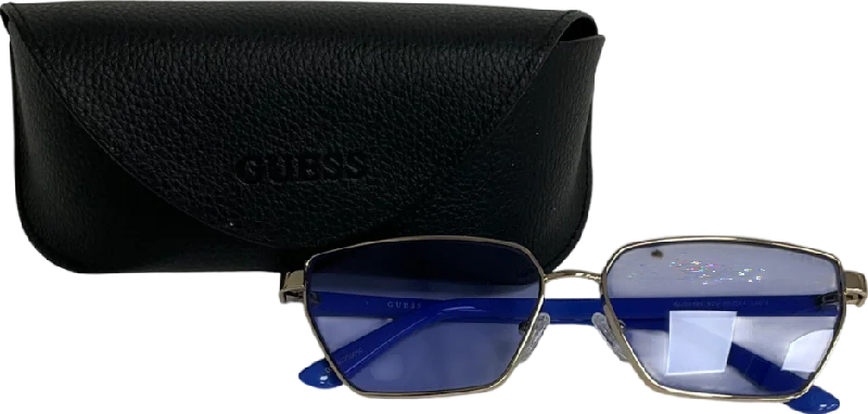 Guess Light Purple 92v Shiny Pale Gold Sunglasses