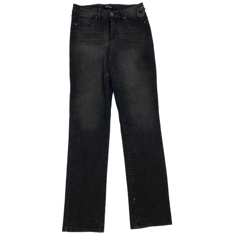 Jeans Skinny By D Jeans In Black Denim, Size: 4