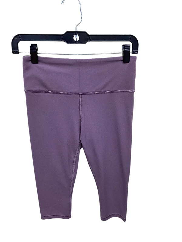 Athletic Capris By Athleta In Purple, Size: S