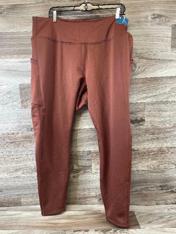 Athletic Pants By Old Navy In Copper, Size: Xxl