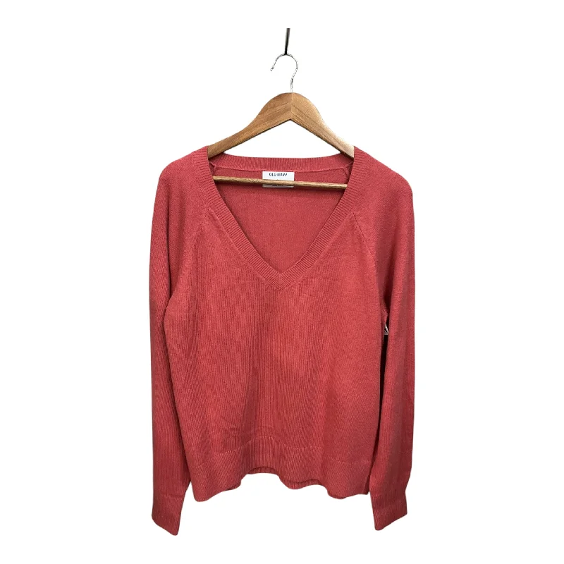 Sweater By Old Navy In Coral, Size: Xl