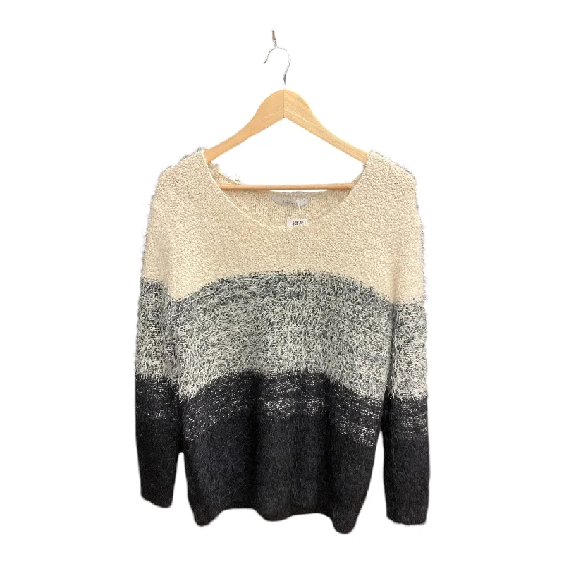 Sweater By Dreamers In Black & White, Size: M