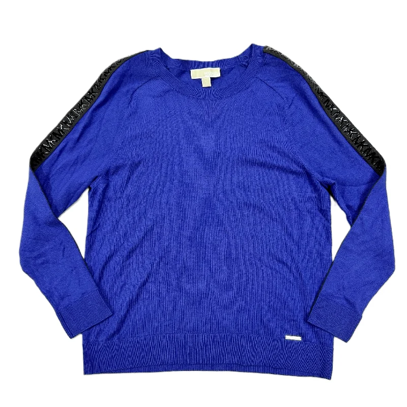 Sweater By Michael By Michael Kors In Blue, Size: L