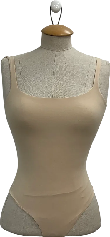 SKIMS Beige Everyday Sculpt Bodysuit UK XS