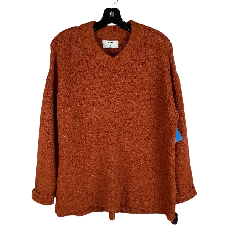 Sweater By Old Navy In Orange, Size: M