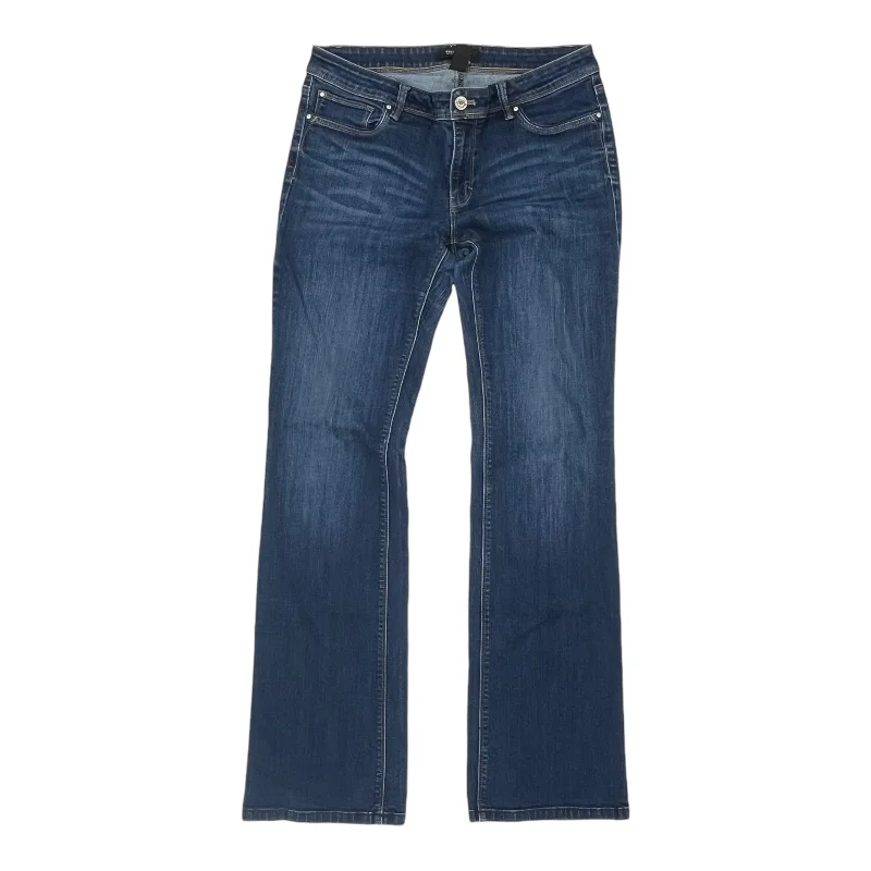 Jeans Boot Cut By White House Black Market In Blue Denim, Size:8