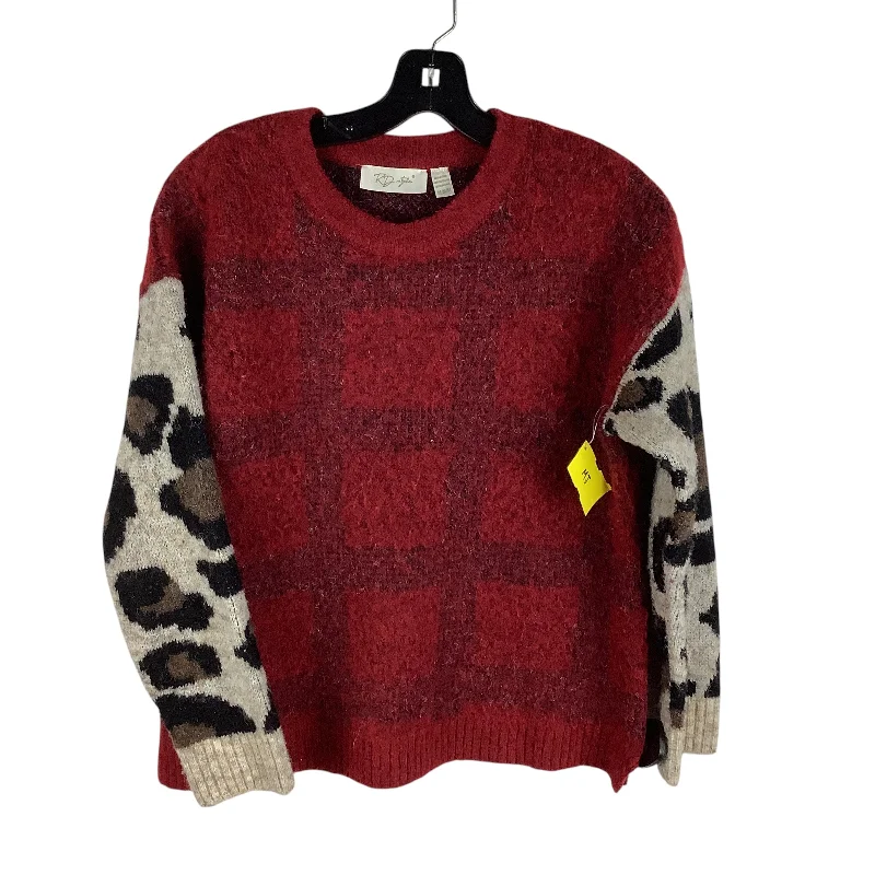 Sweater By Rd Style In Red, Size: M