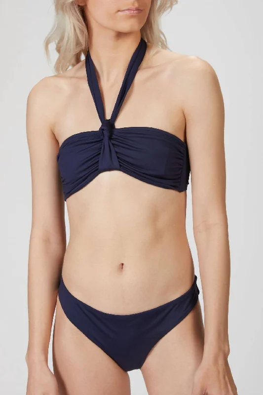 Verona Bikini Top In Navy