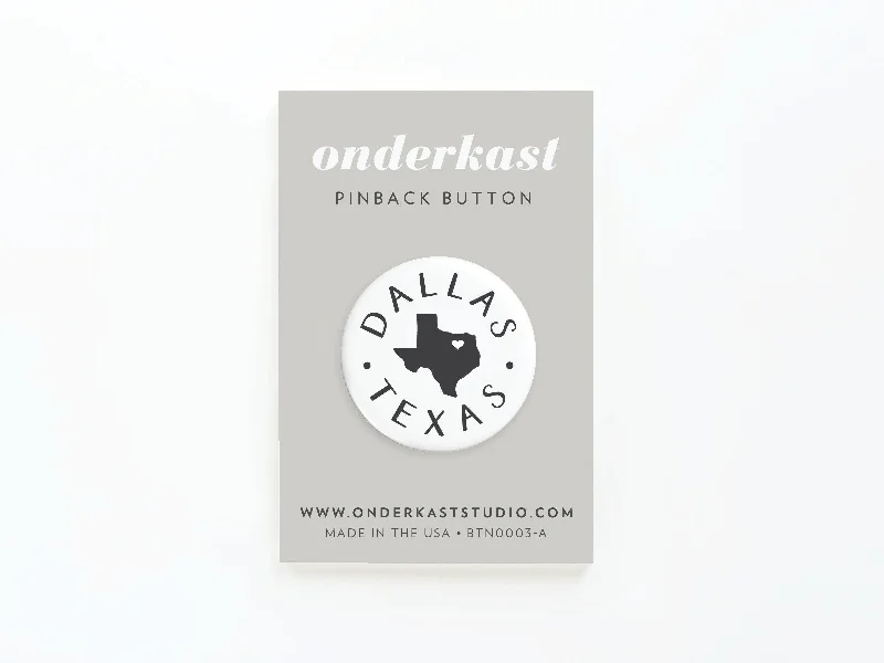 Dallas Texas Pinback Button