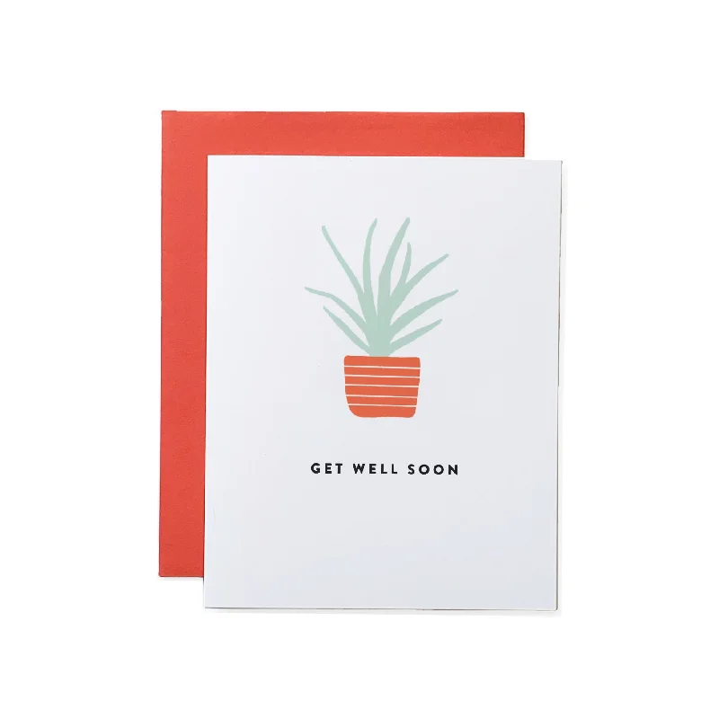 Get Well Plant Card