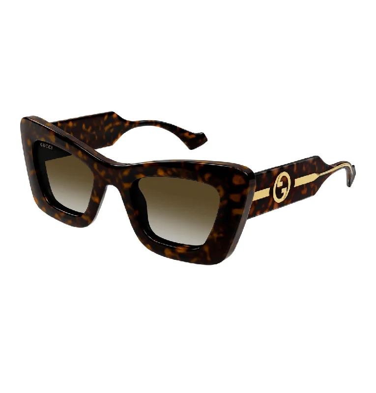 Gucci GG1552S Sunglasses Havana/Brown