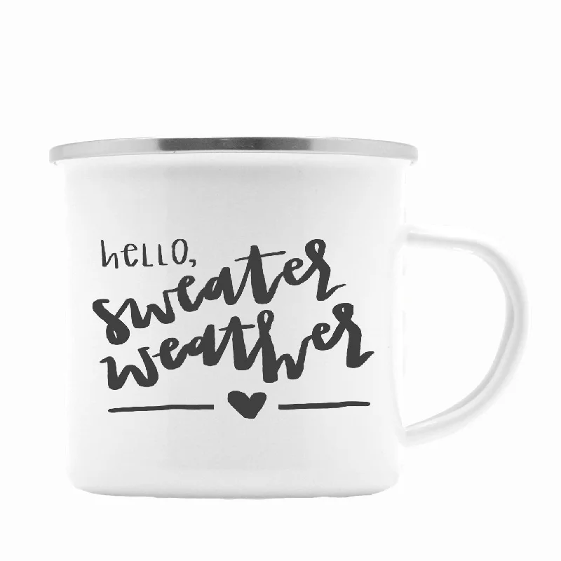 Hello Sweater Weather Coffee Mug