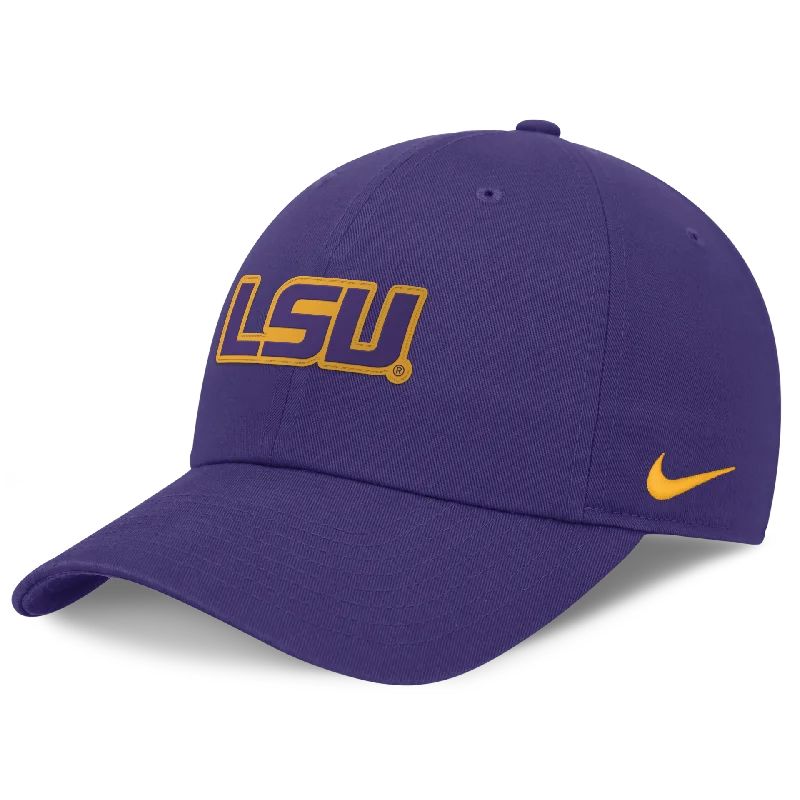 LSU Tigers Nike Cap Club Unstructured  F24