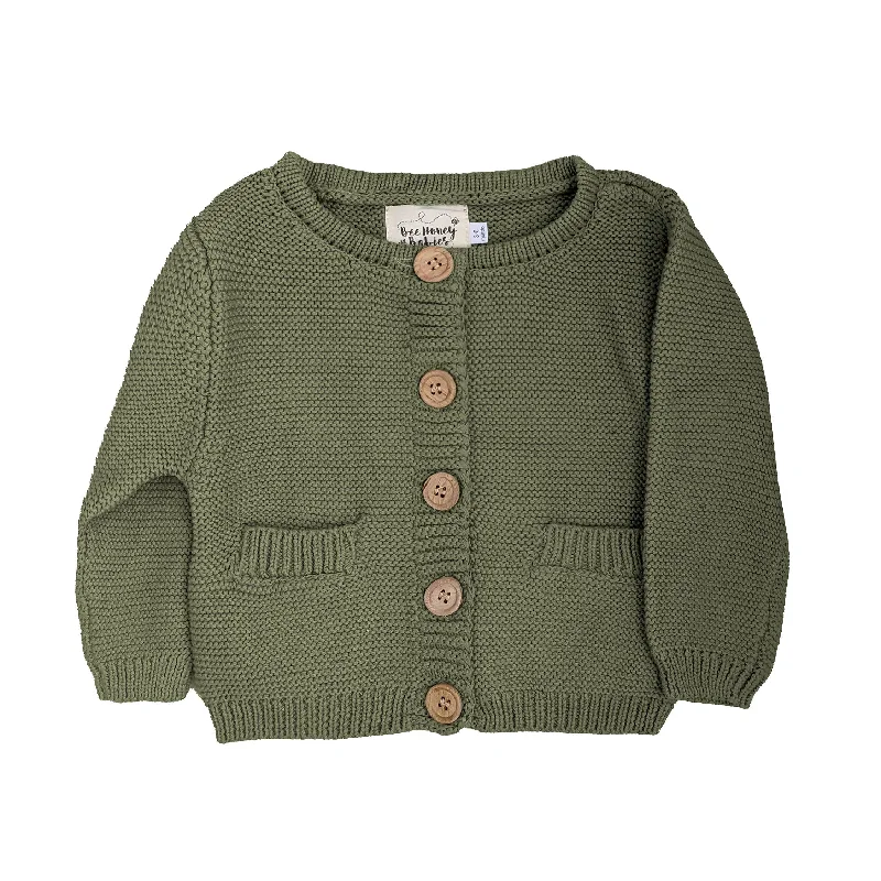 The Apple Orchard Cardigan in Sage