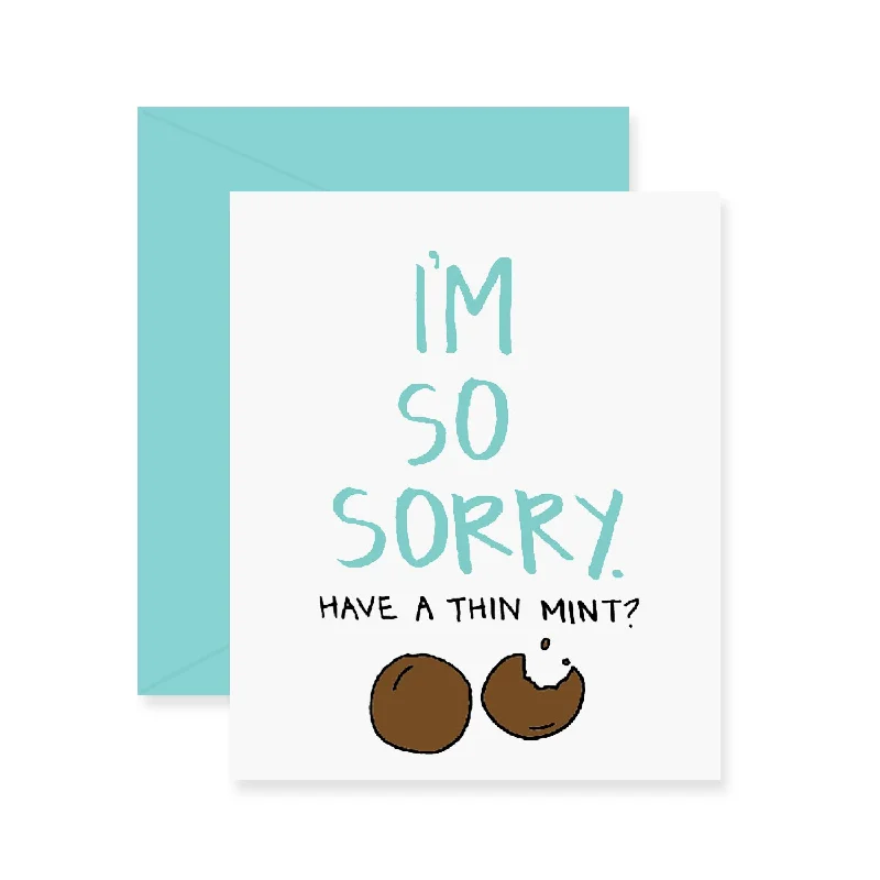 Thin Mint Greeting Card