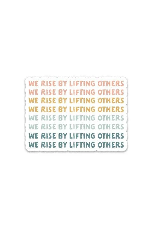 we rise | sticker