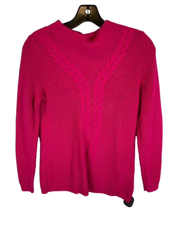 Top Long Sleeve By Talbots In Pink, Size: Sp